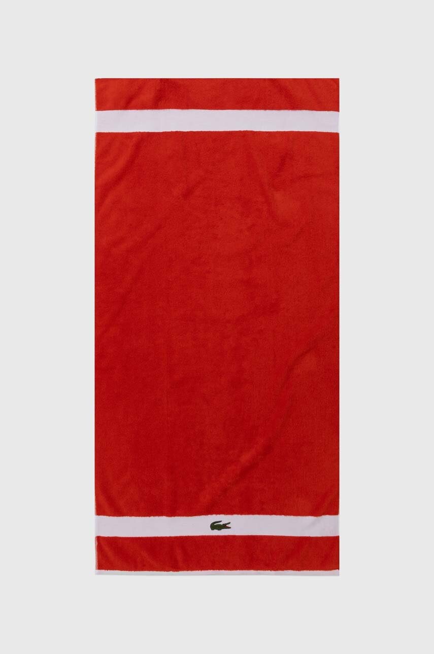 

Памучна кърпа Lacoste L Casual Glaieul 70 x 140 cm, Оранжев