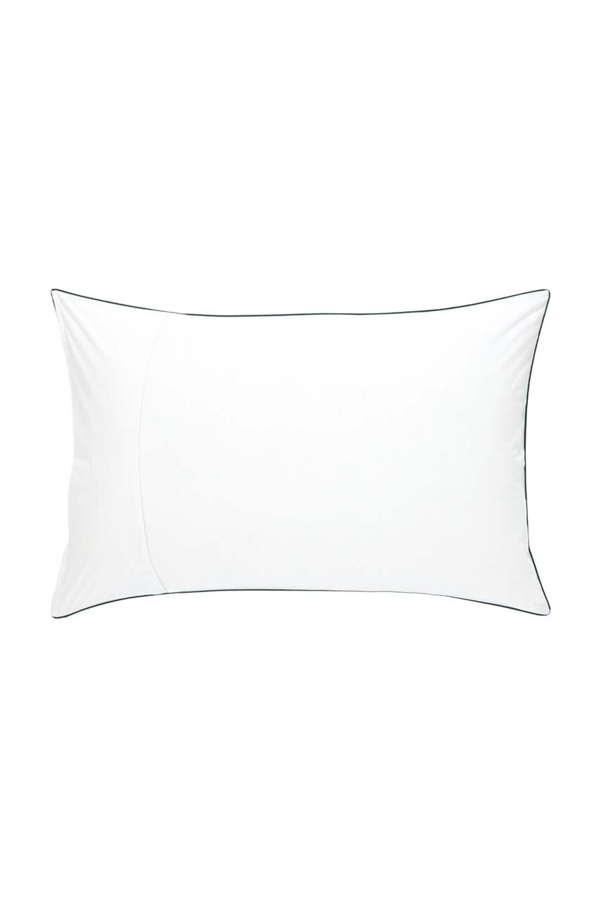 Βαμβακερή μαξιλαροθήκη Lacoste L Tamis Blanc 50 x 75 cm φωτογραφία