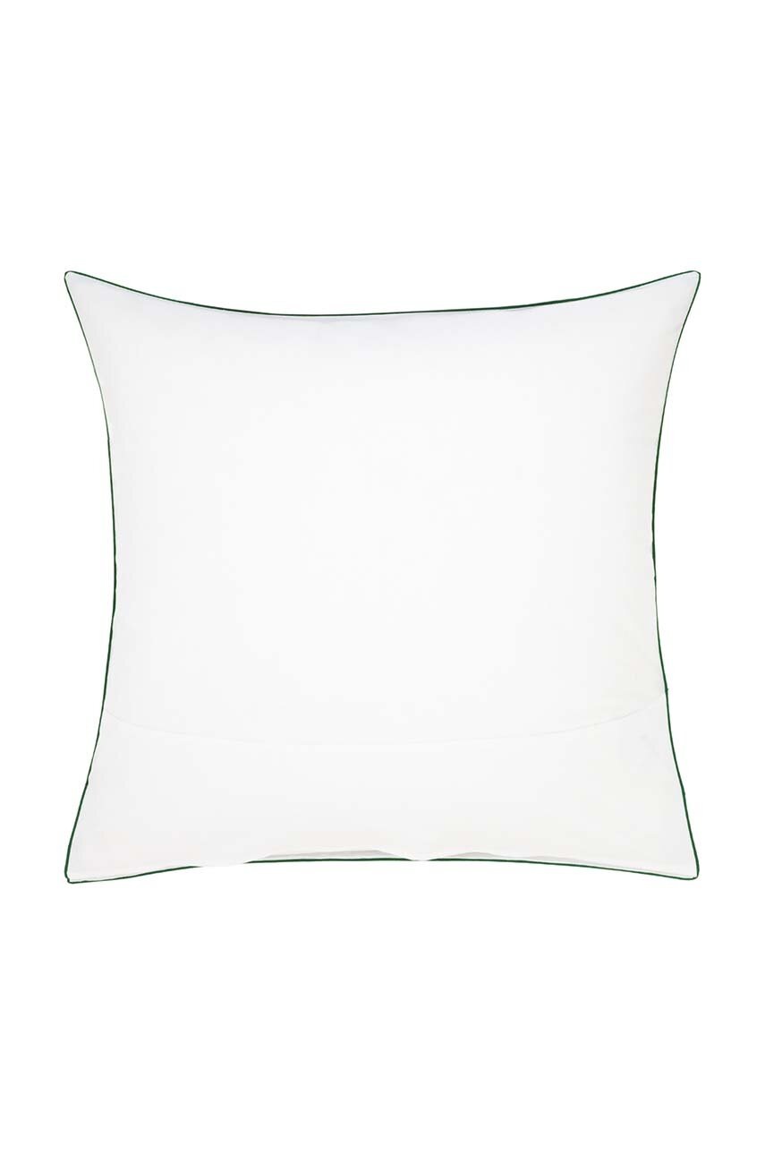 Βαμβακερή μαξιλαροθήκη Lacoste L Tamis Blanc 65 x 65 cm φωτογραφία
