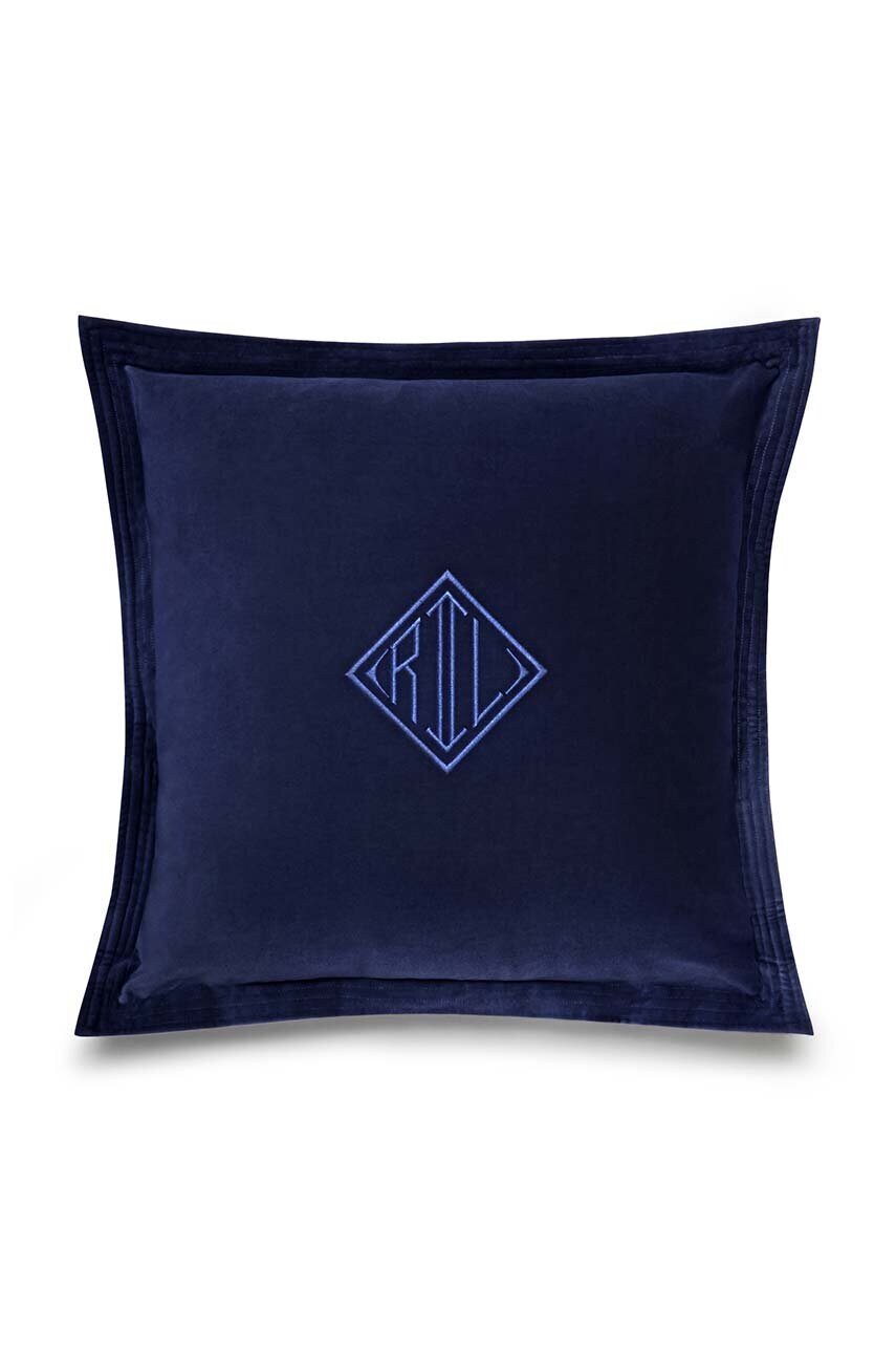 Levně Dekorativní povlak na polštář Ralph Lauren RL Velvet Navy 50 x 50 cm
