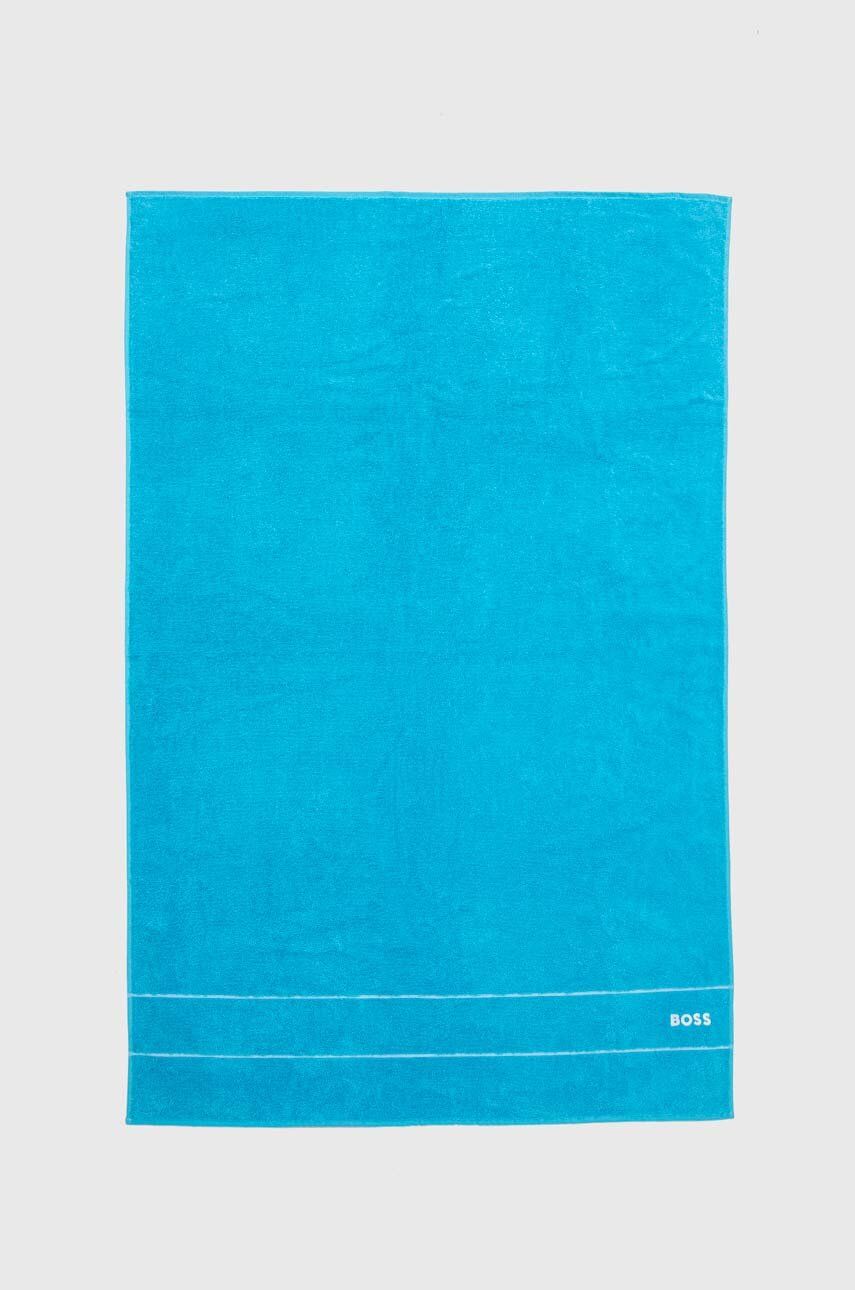 Boss törölköző plain river blue 100 x 150 cm