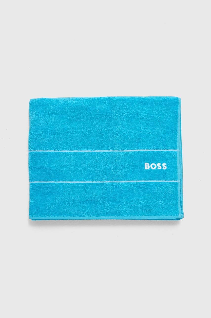 Πετσέτα BOSS Plain River Blue 100 x 150 cm φωτογραφία
