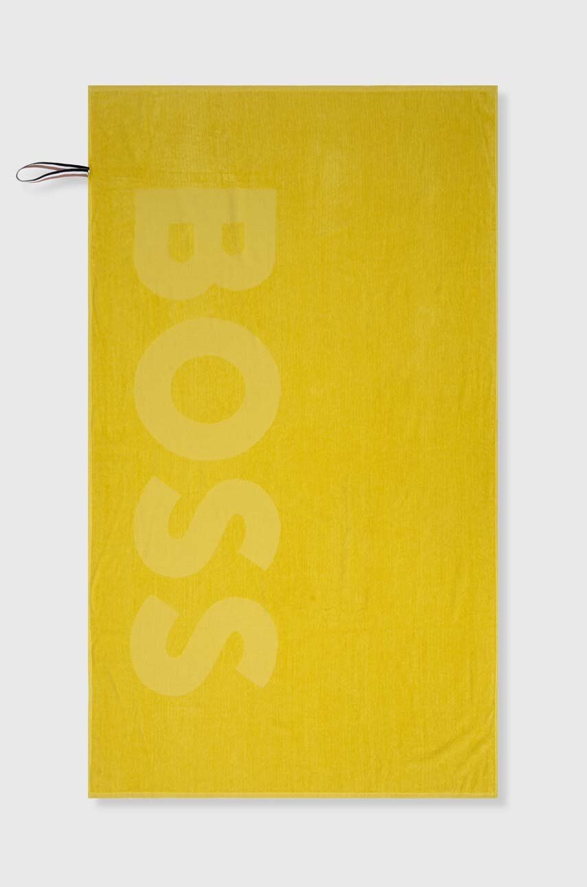 Boss strand törölköző zuma acacia 100 x 180 cm