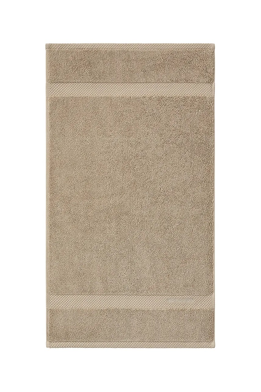Levně Malý bavlněný ručník Ralph Lauren AVENUE Linen 42 x 70 cm béžová barva