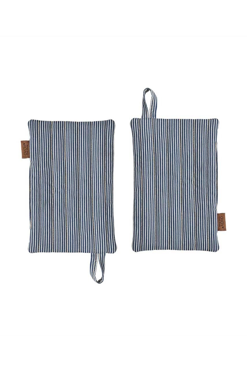 

Кухненска ръкавица OYOY Striped Denim (2 броя), Многоцветен