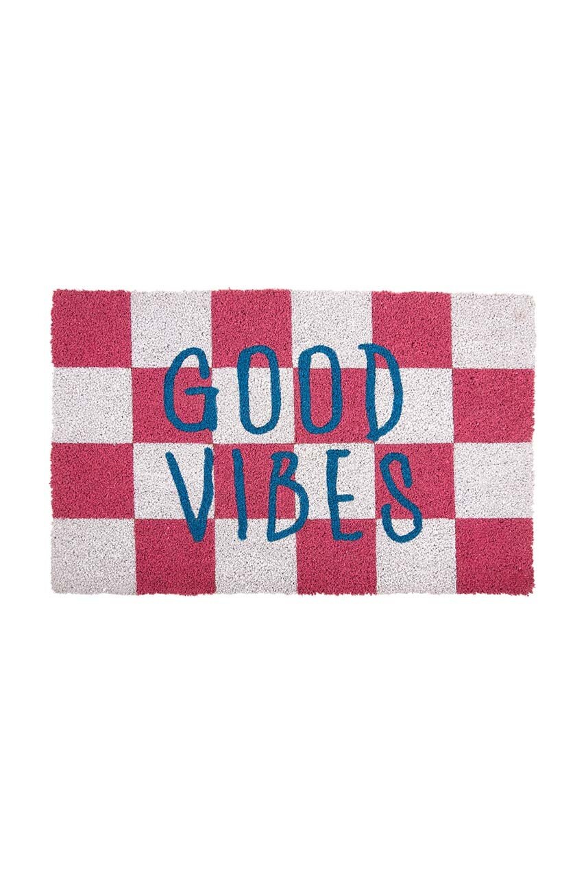 

Изтривалка Present Time Good Vibes, Розов