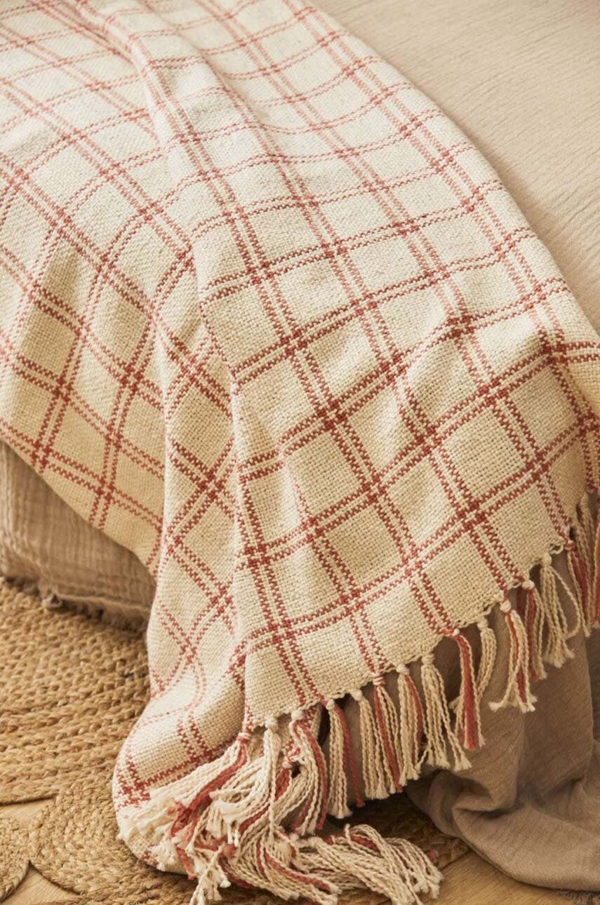 Βαμβακερή κουβέρτα Calma House Suecia 120 x 180 cm φωτογραφία