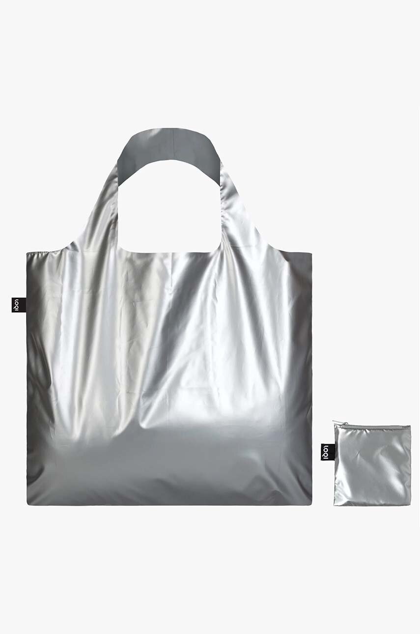 

Чанта за ръчен багаж LOQI Metallic, Сив
