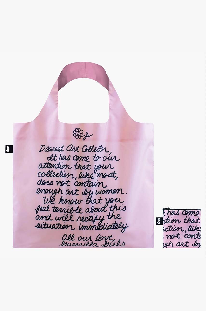 Levně Příruční taška LOQI GUERRILLA GIRLS