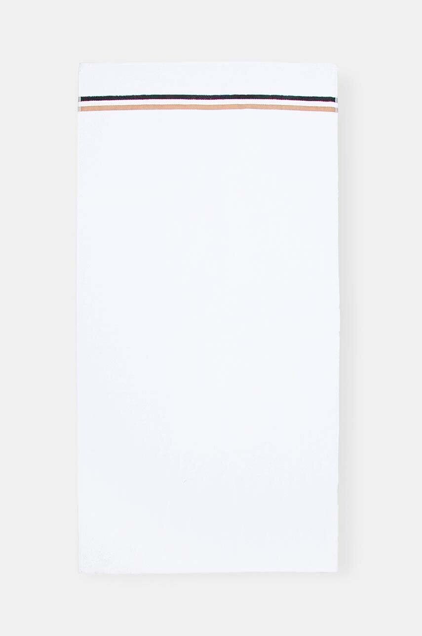 Levně Bavlněný ručník BOSS BLINEA White 70 x 140 cm