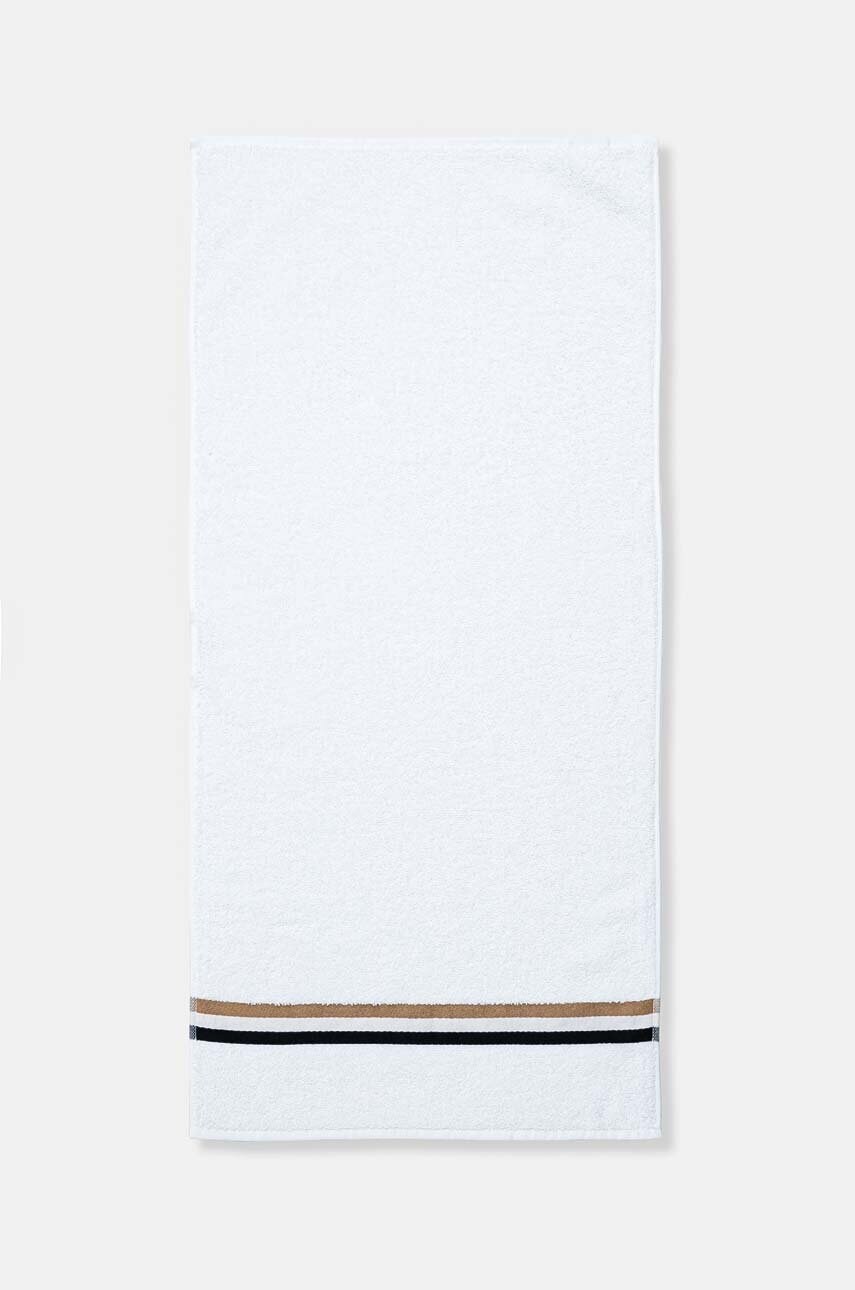 Levně Bavlněný ručník BOSS BLINEA White 50 x 100 cm
