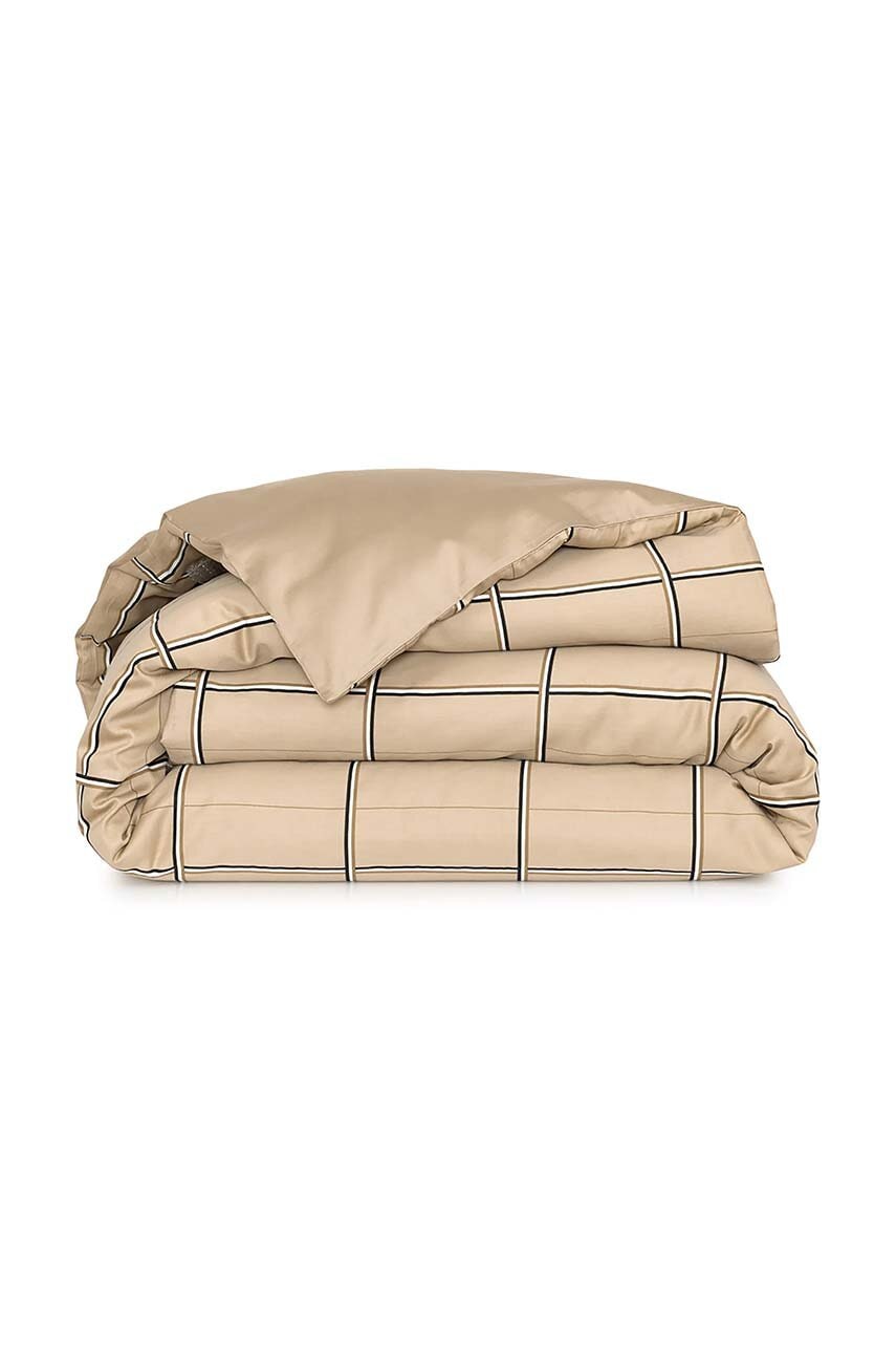 BOSS husă pilota de bumbac BOSSCHEC Beige 200 x 200 cm