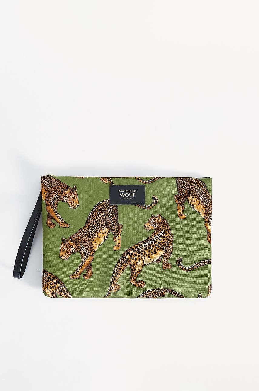 WOUF poseta Olive Leopard XL