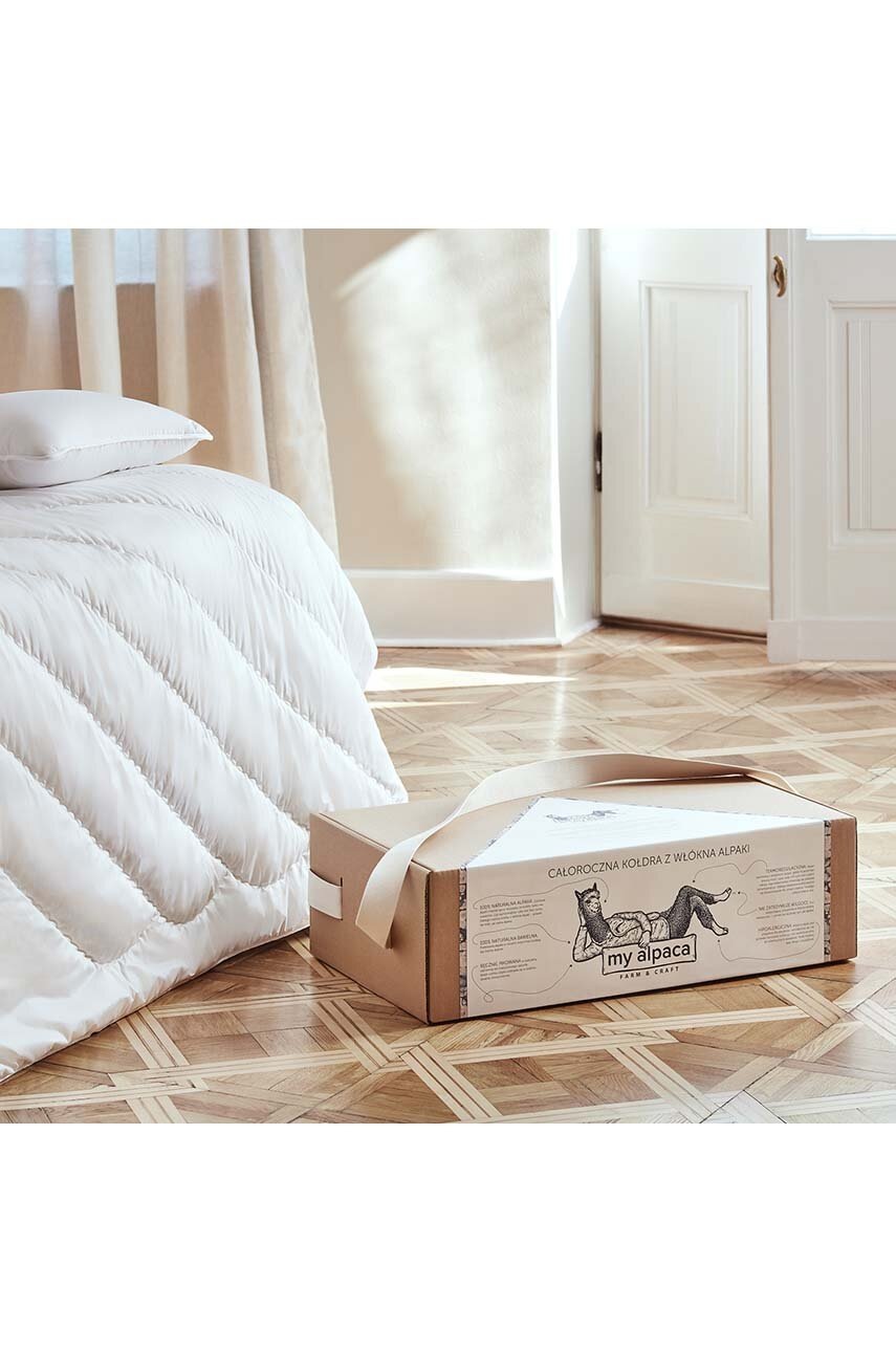 Καλοκαιρινό πάπλωμα με γέμιση αλπακά My Alpaca 150 x 200 cm φωτογραφία