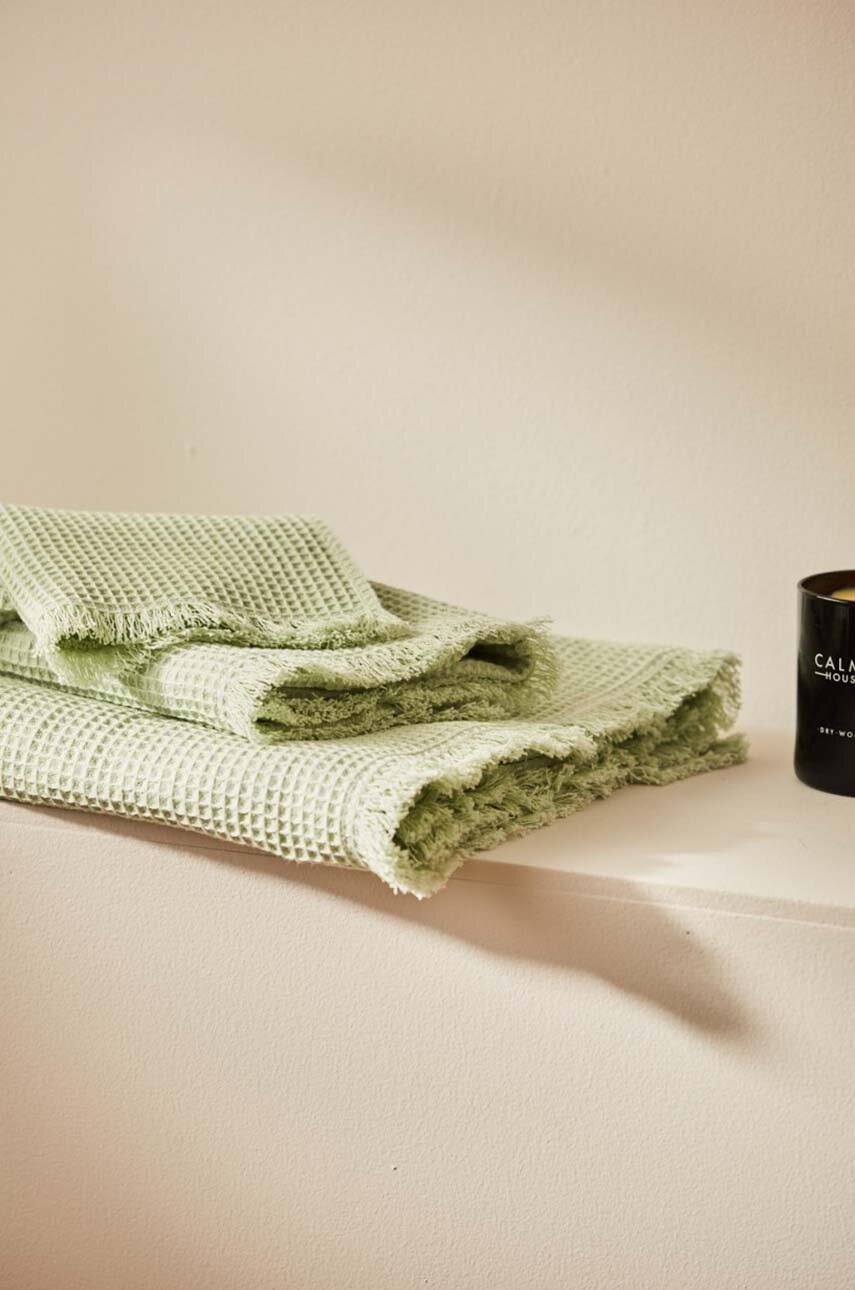 Μικρή βαμβακερή πετσέτα Calma House Marte 30 x 50 cm φωτογραφία