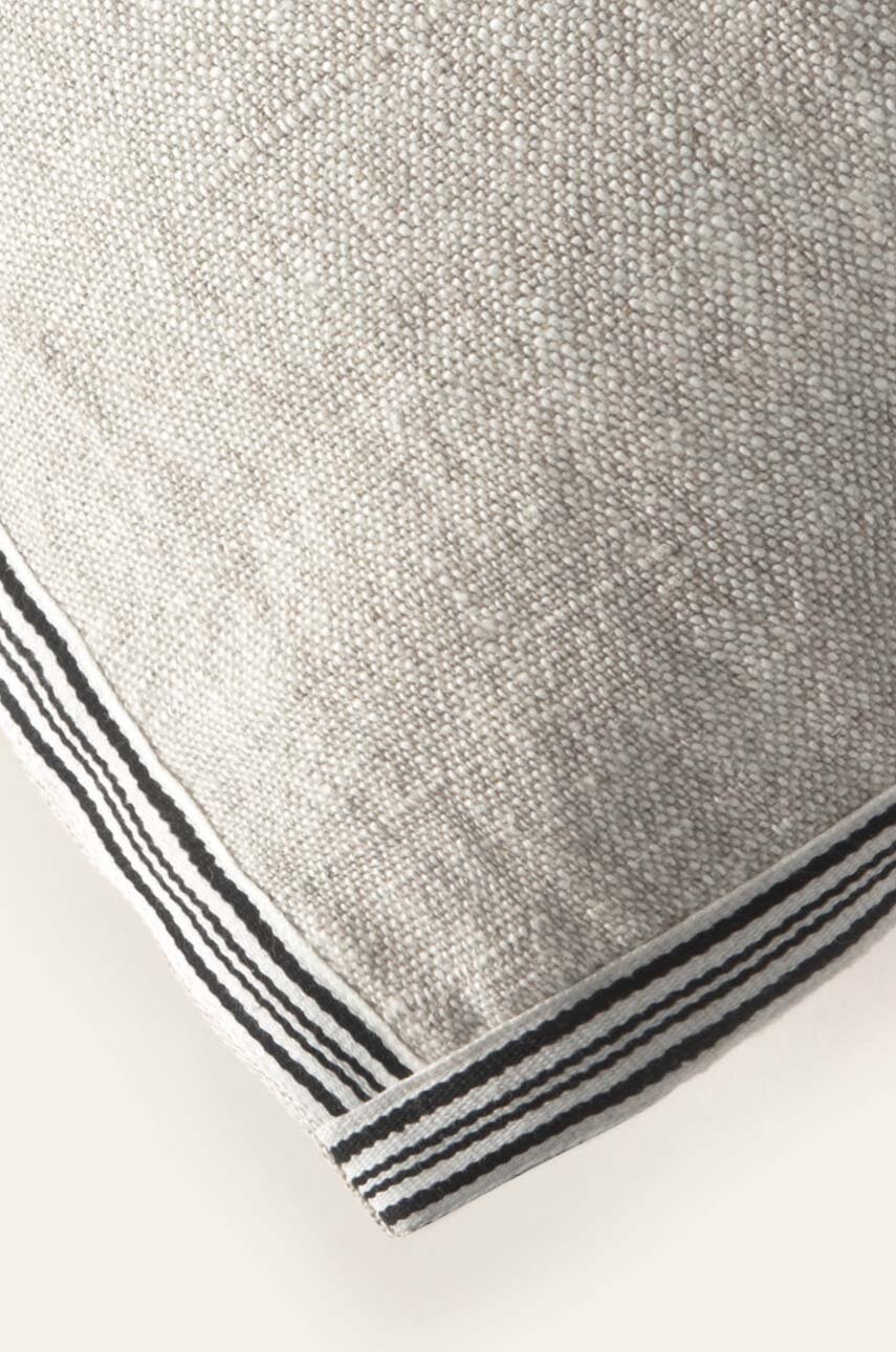 Κάλυμμα μαξιλαριού από λινό ύφασμα Calma House Conca 45 x 45 cm φωτογραφία