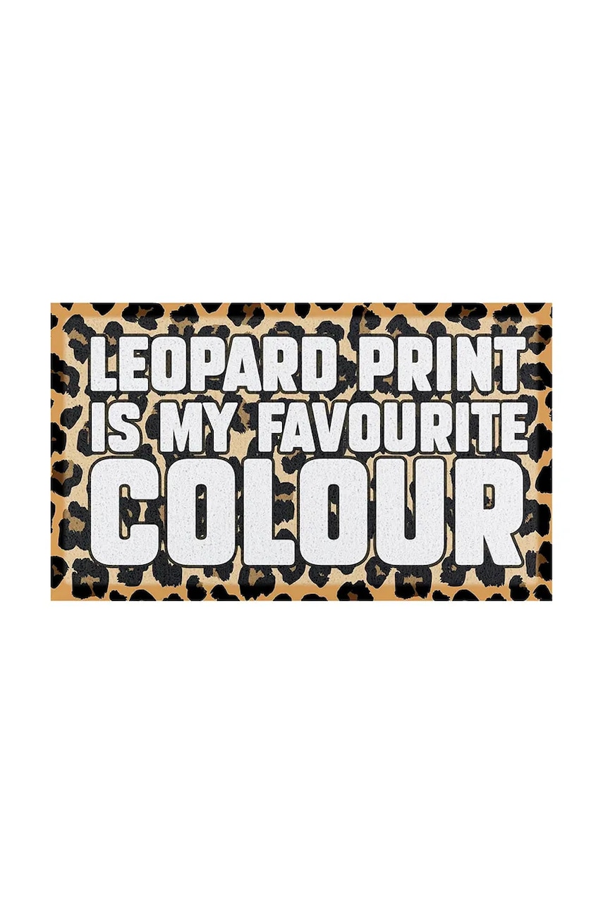 Artsy Doormats preș Brown Leopard 70x40 cm Artsy Doormats preș Brown Leopard 70x40 cm