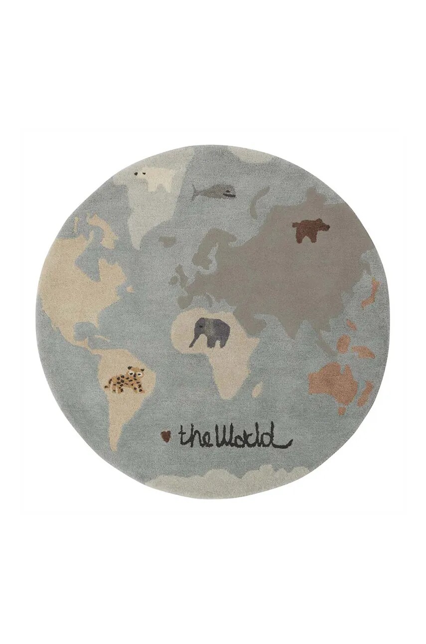 OYOY covor de lână The World