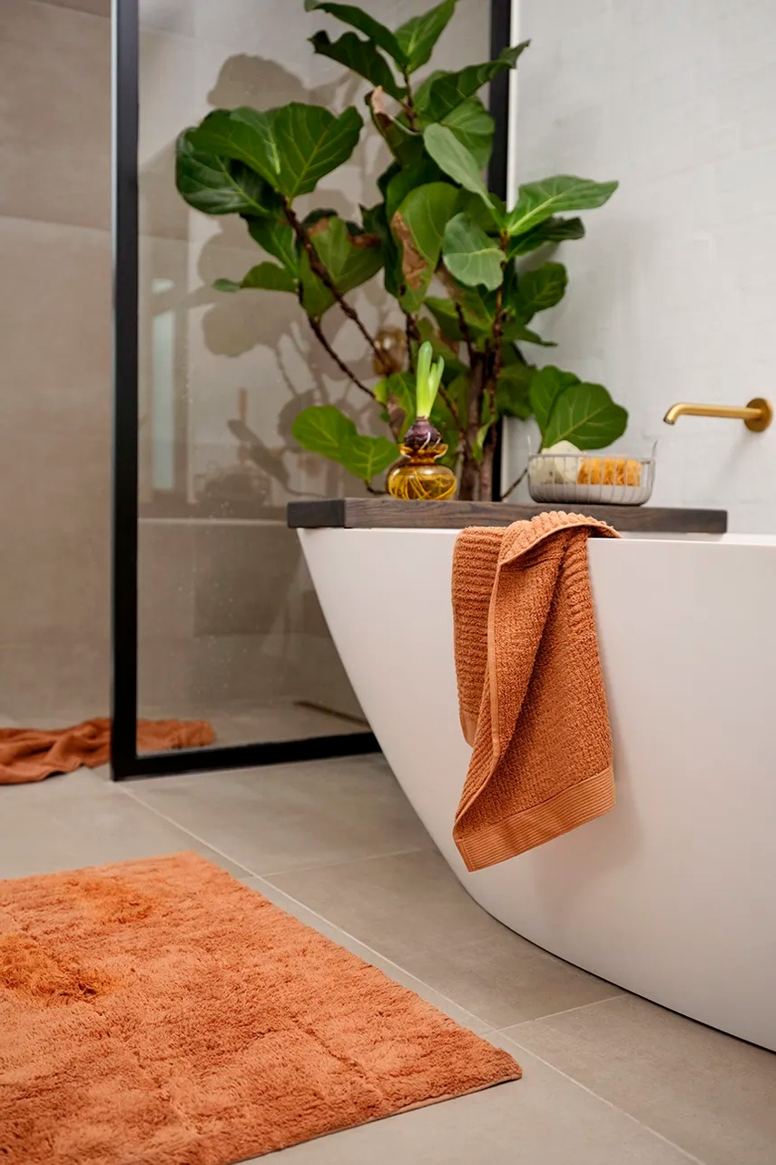 Μεσαία βαμβακερή πετσέτα Zone Denmark Classic χρώμα: πολύχρωμο φωτογραφία