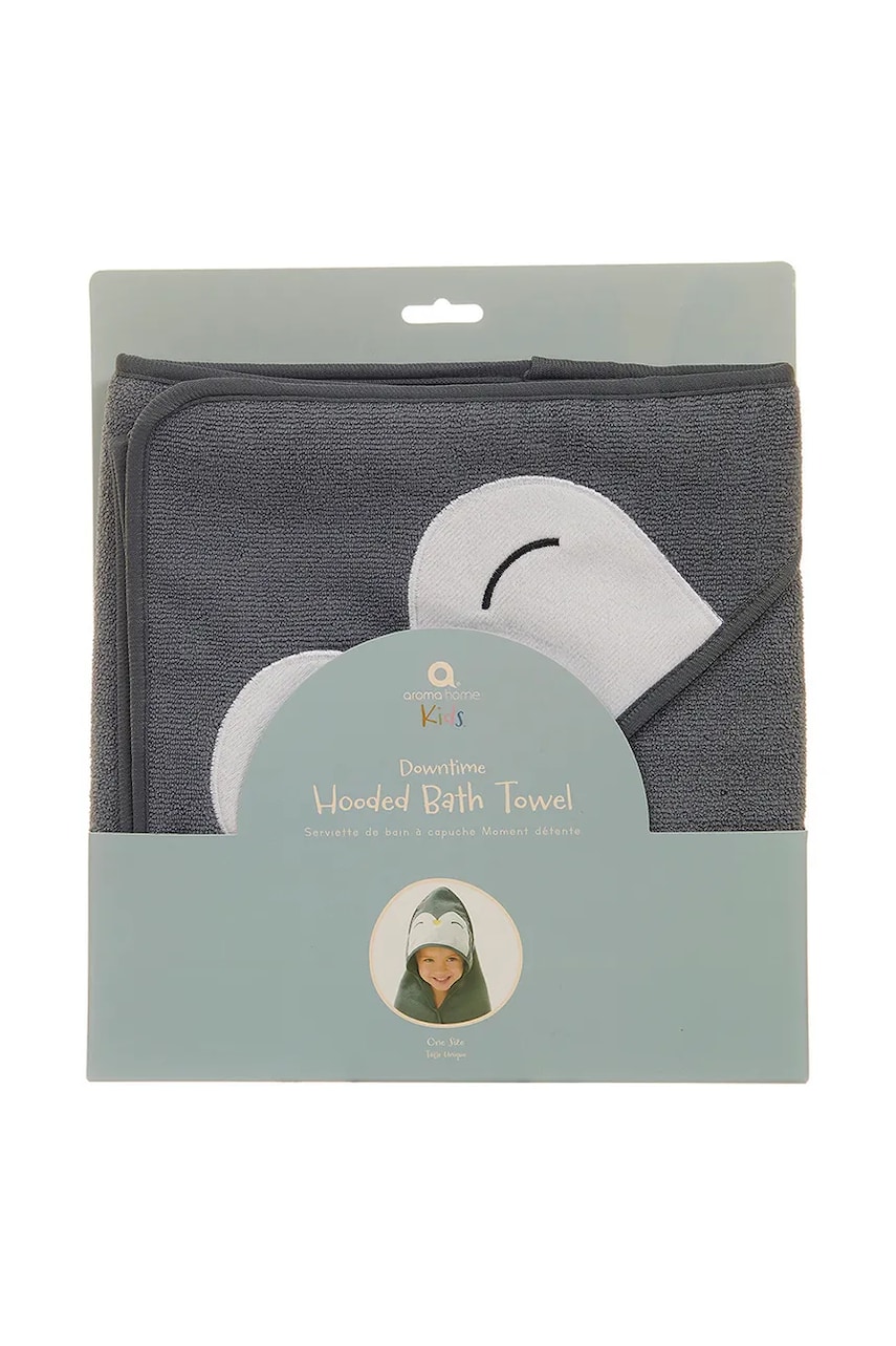 Детское полотенце с капюшоном Aroma Home Downtime Penguin Hooded Towel Детское полотенце с капюшоном Aroma Home Downtime Penguin Hooded Towel