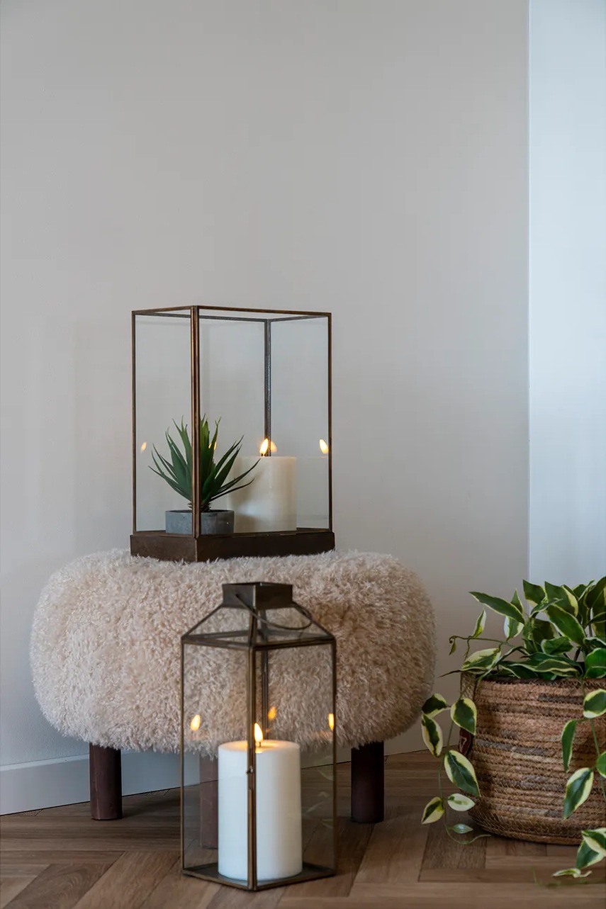 Πουφ House Nordic Inverness χρώμα: καφέ φωτογραφία