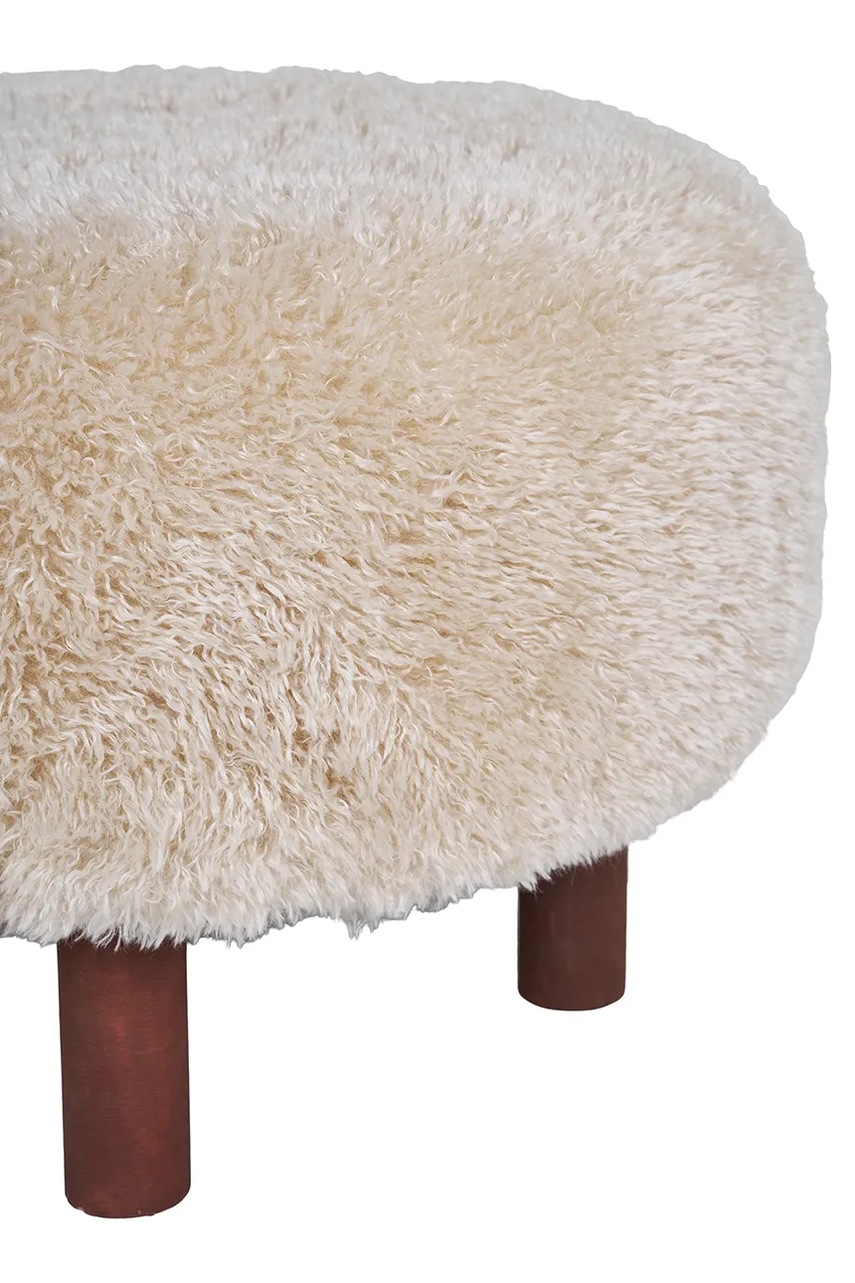 Πουφ House Nordic Inverness χρώμα: καφέ φωτογραφία