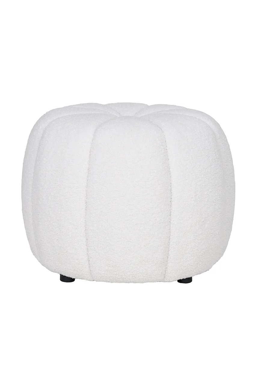 House Nordic scaun de puf Paisley culoarea alb House Nordic scaun de puf Paisley culoarea alb