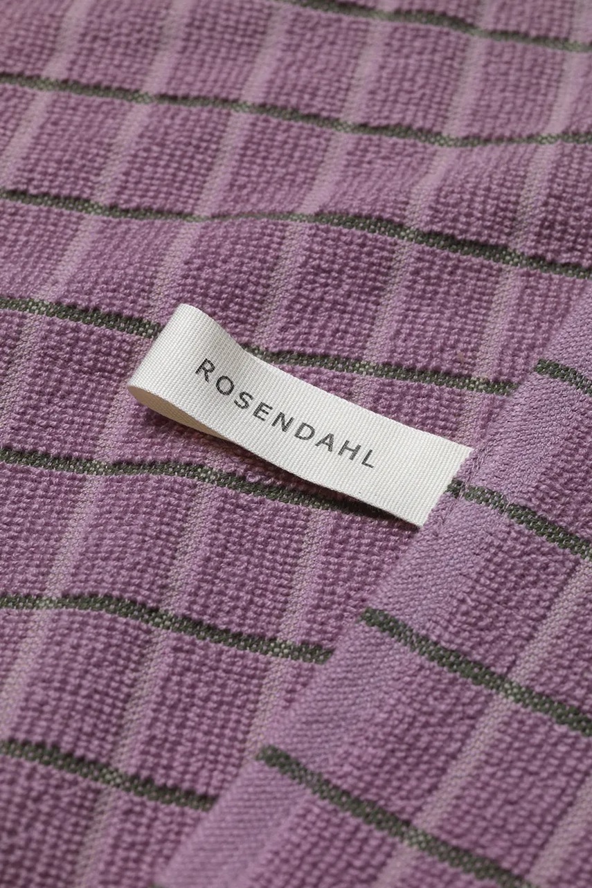 Βαμβακερή πετσέτα κουζίνας Rosendahl Terry 50 x 70 cm χρώμα: μοβ φωτογραφία