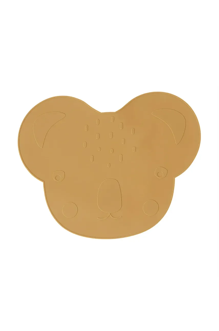 OYOY suport decorativ pentru farfurie Koala culoarea bej