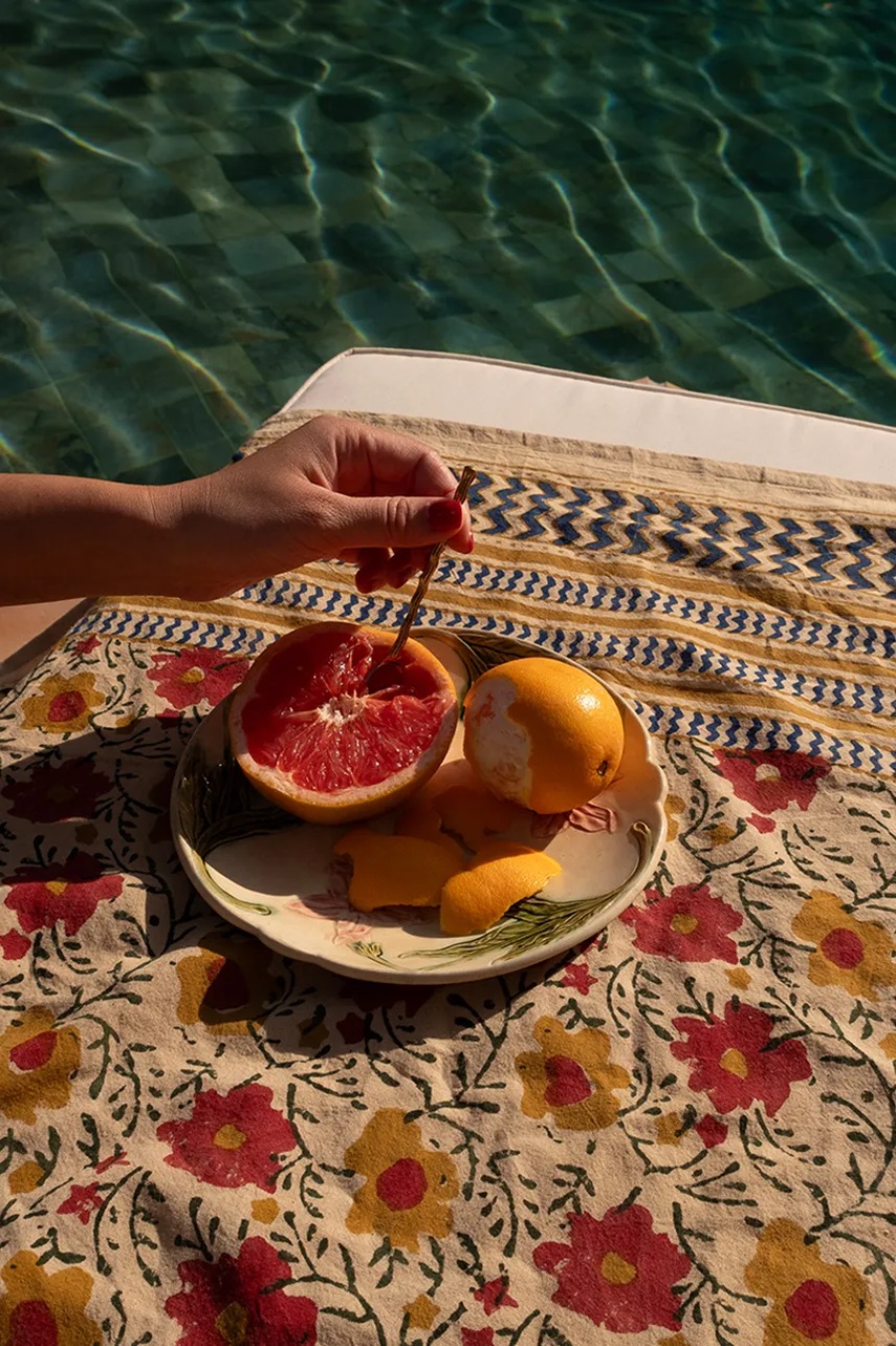 Τραπεζομάντιλο Doing Goods Evy 160 x 350 cm χρώμα: πολύχρωμο φωτογραφία