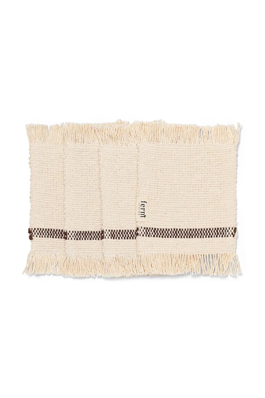 ferm LIVING set de pahare de sticlă Savor 4-pack culoarea bej