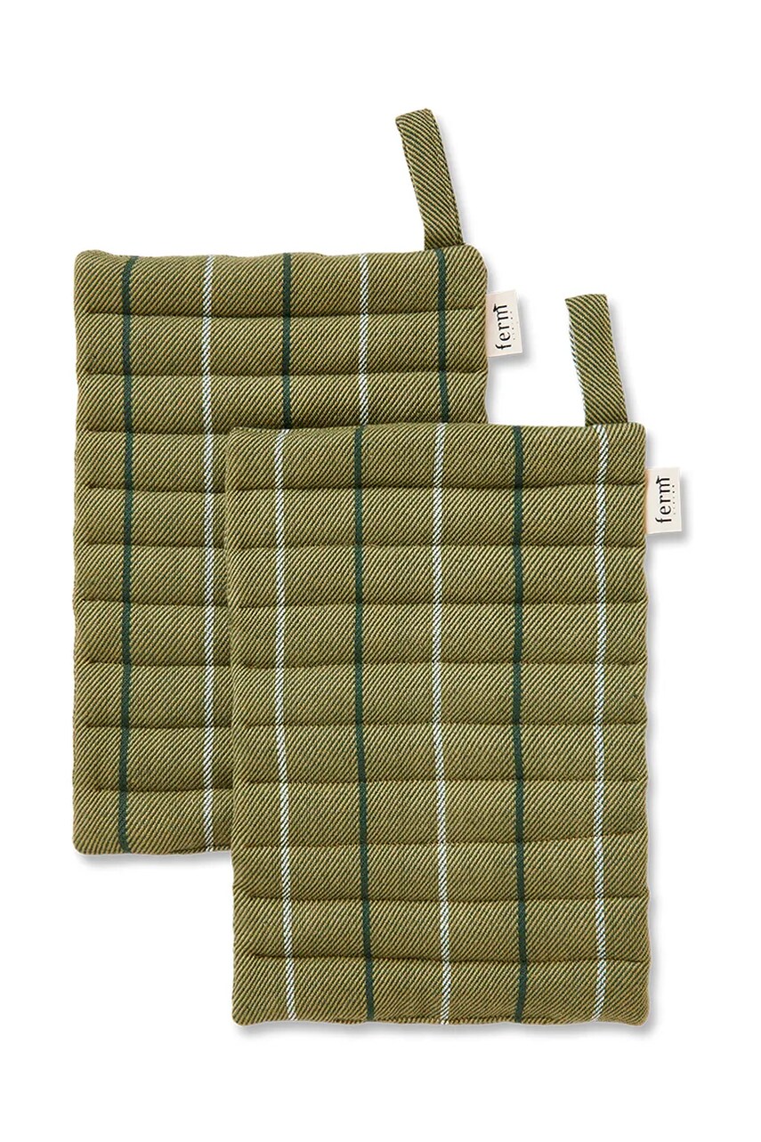 ferm LIVING mănuși de bucătărie Ito Pot Holder 2-pack culoarea verde
