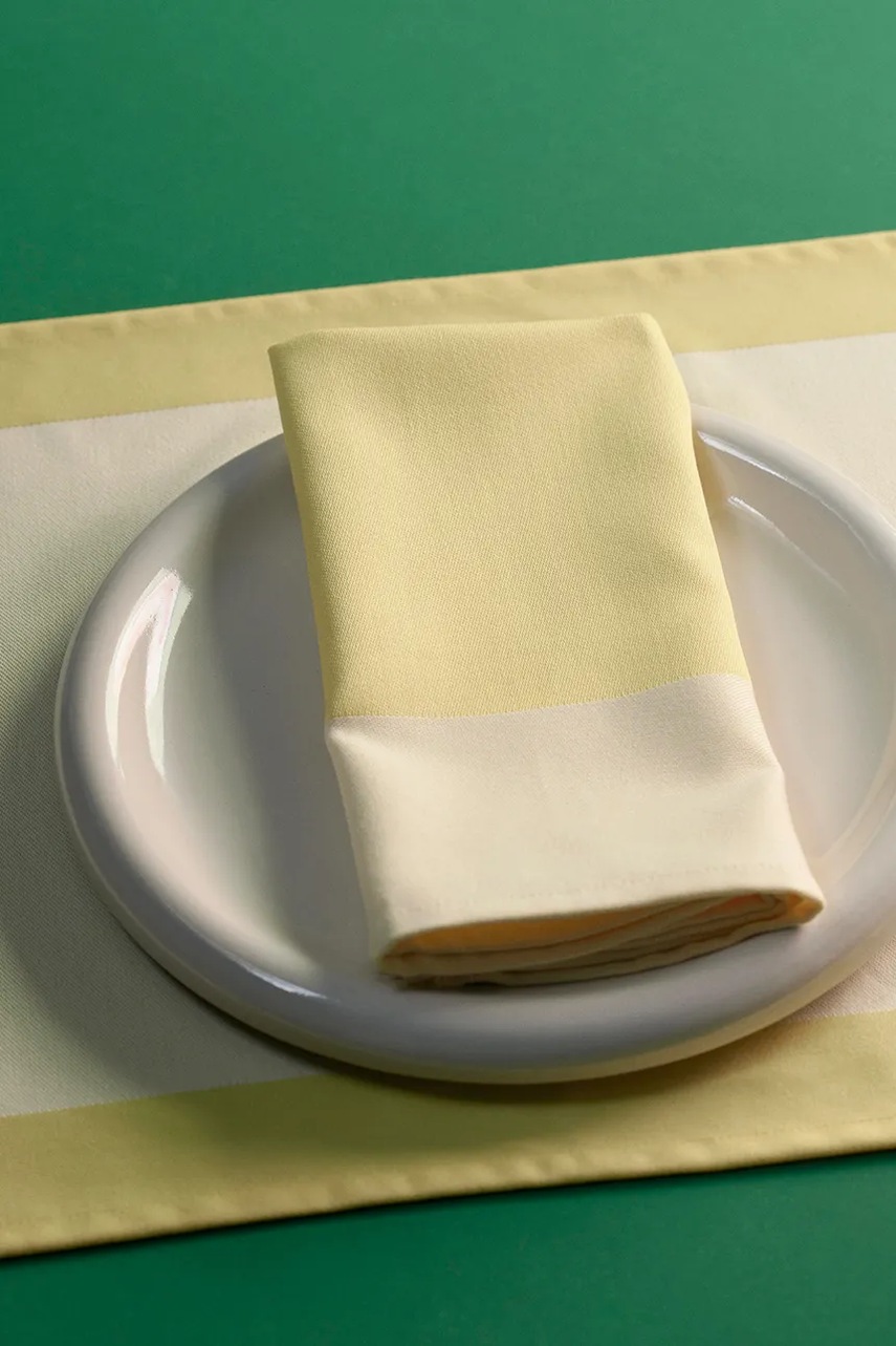 Сервировочный коврик под тарелку HAY Ram 43 x 31 cm цвет жёлтый