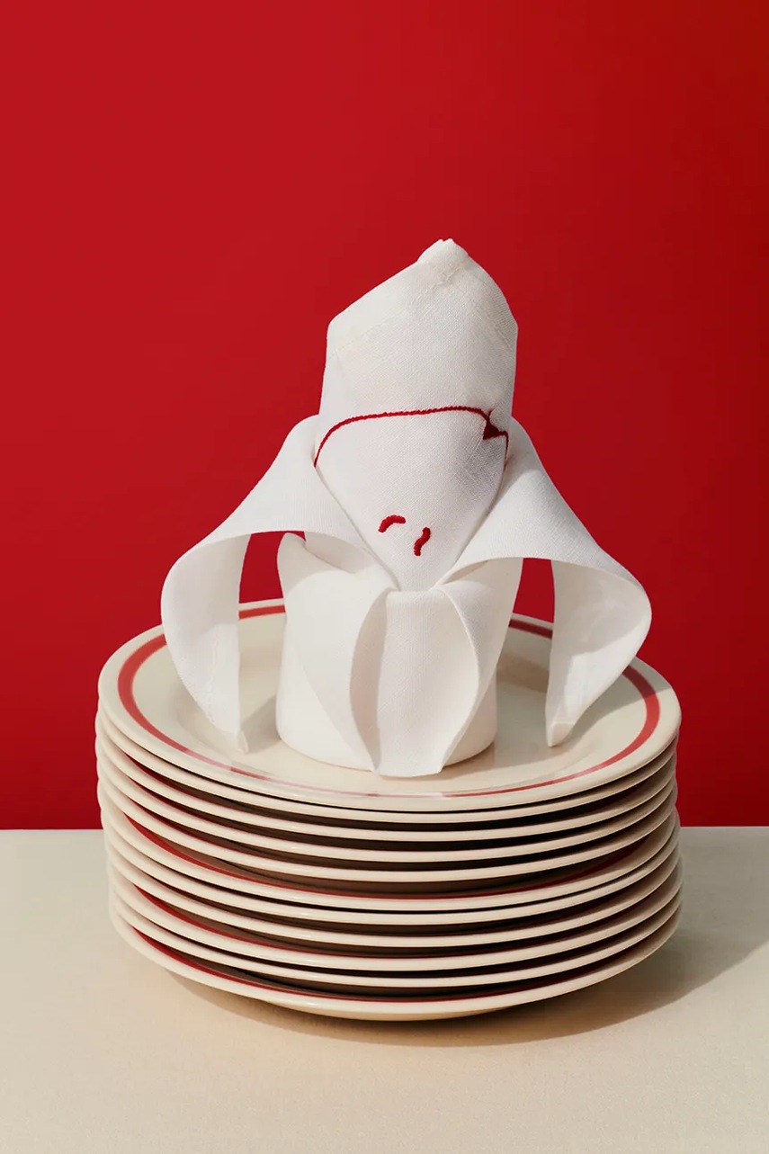 Σετ χαρτοπετσέτες HAY Sobremesa 45 x 45 cm 4-pack φωτογραφία