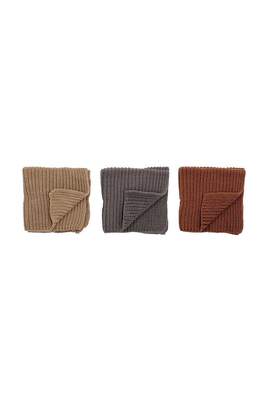 Σετ πανιά κουζίνας Bloomingville Ninna 27 x 27 cm 3-pack χρώμα: πολύχρωμο φωτογραφία