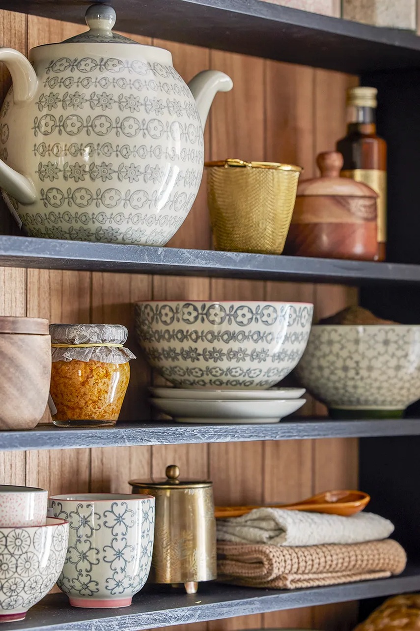 Σετ πανιά κουζίνας Bloomingville Ninna 27 x 27 cm 3-pack χρώμα: πολύχρωμο φωτογραφία