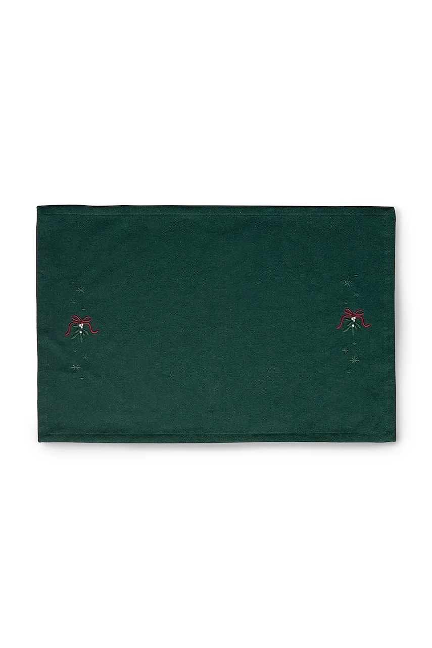 Juna covoraș de Crăciun Christmas Fable Place 43 x 30 cm culoarea verde
