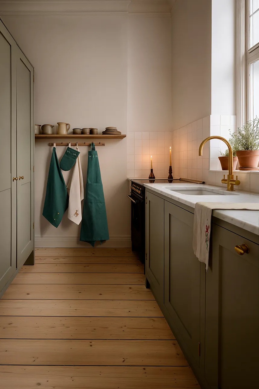 Εορταστική πετσέτα κουζίνας Juna Christmas Fable 50 x 70 cm φωτογραφία