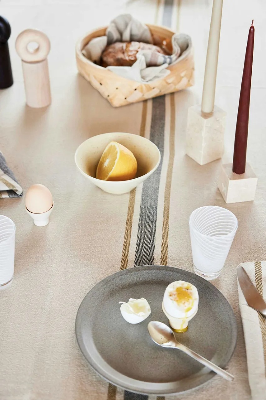 Βαμβακερό τραπεζομάντιλο OYOY Linu 260 x 140 cm χρώμα: πολύχρωμο φωτογραφία