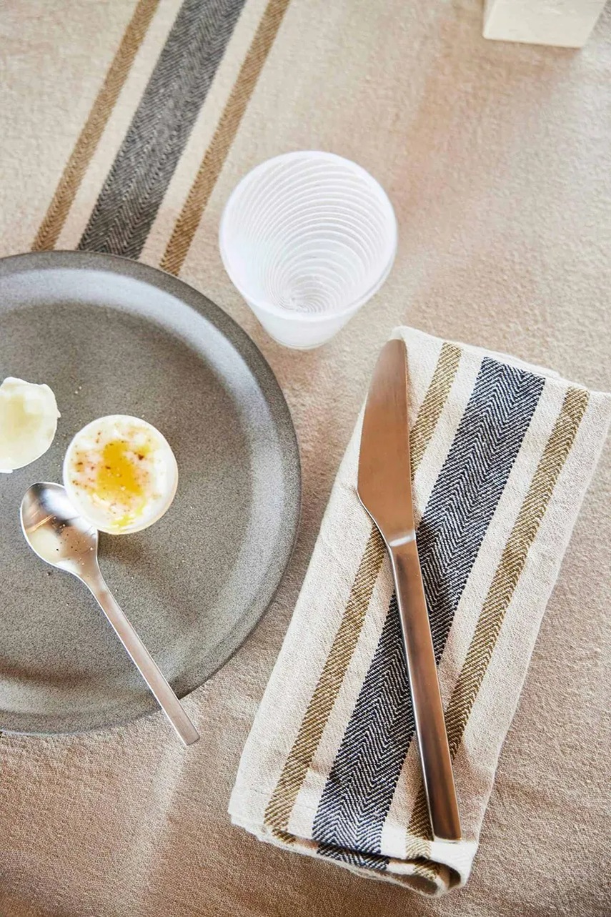 Βαμβακερό τραπεζομάντιλο OYOY Linu 260 x 140 cm χρώμα: πολύχρωμο φωτογραφία