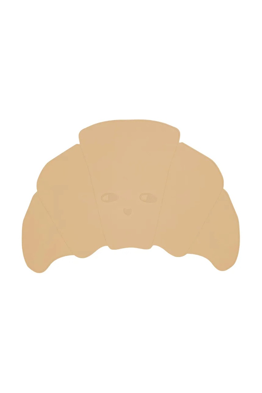 Levně Kuchyňská podložka OYOY Croissant 49 x 35 x 0,2 cm béžová barva