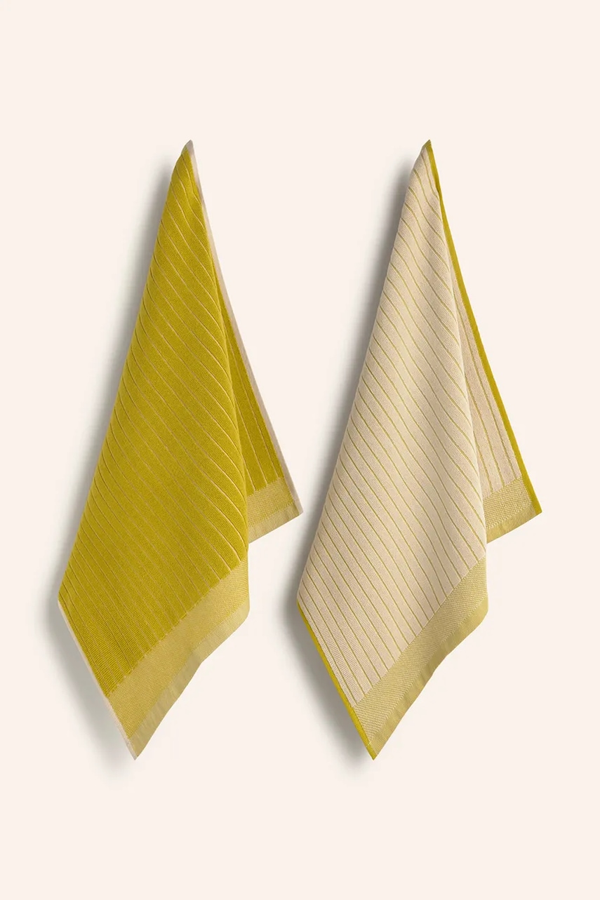 Calma House prosop de bucătărie din bumbac Lisboa 50 x 50 cm 2-pack