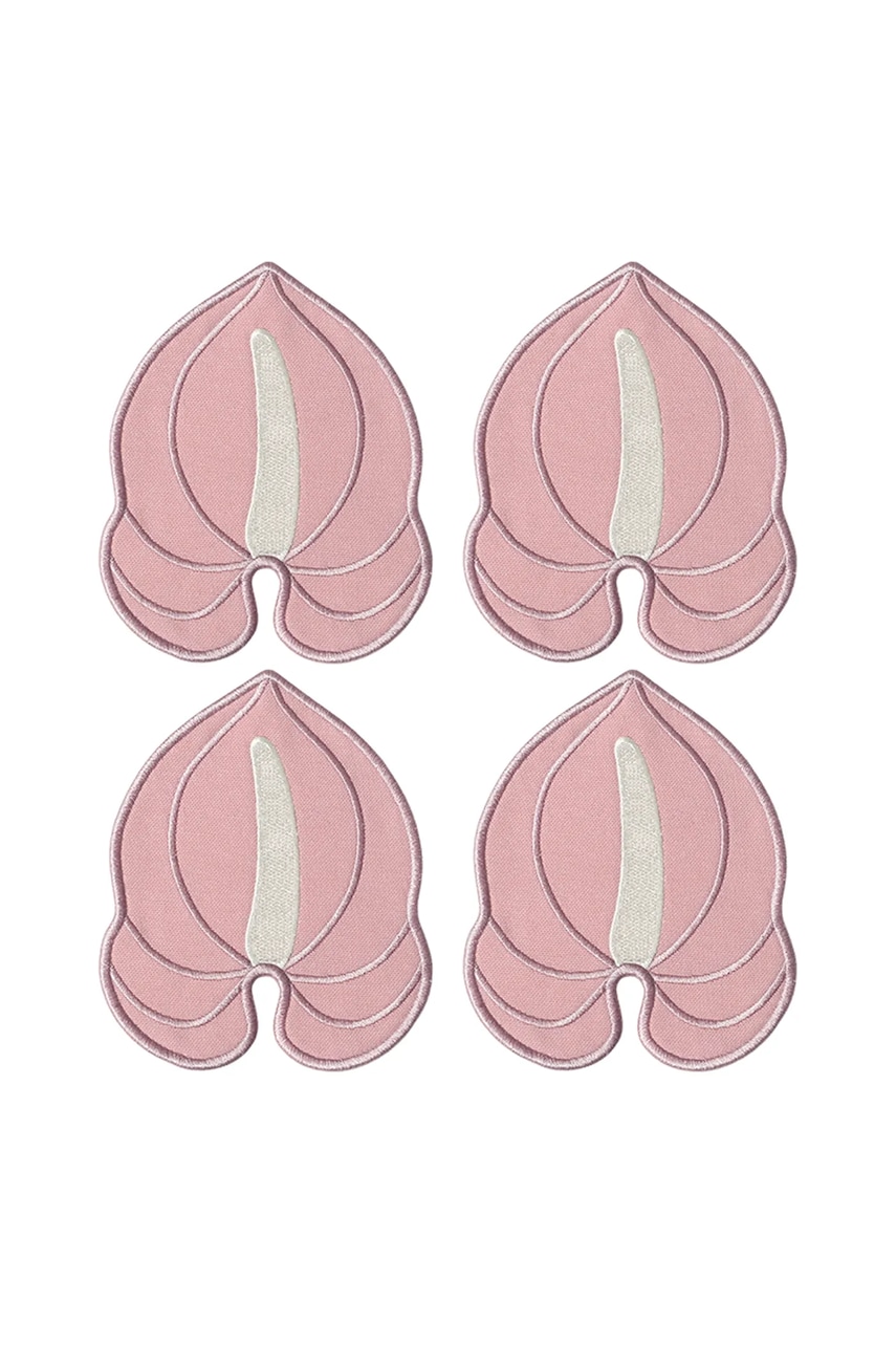 Octaevo suporturi pentru farfurie cu bumbac 14 x 14 cm