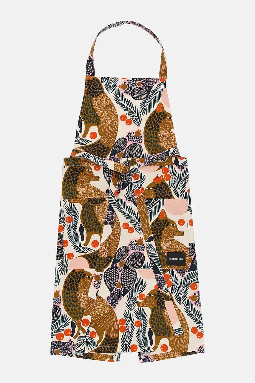 Marimekko pregača od pamuka 84 x 85 cm