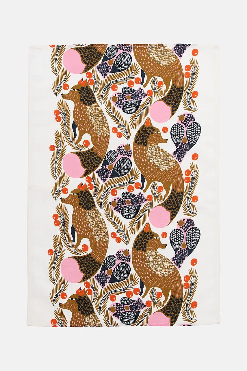 Marimekko kuhinjska krpa s lanom 47 x 70 cm