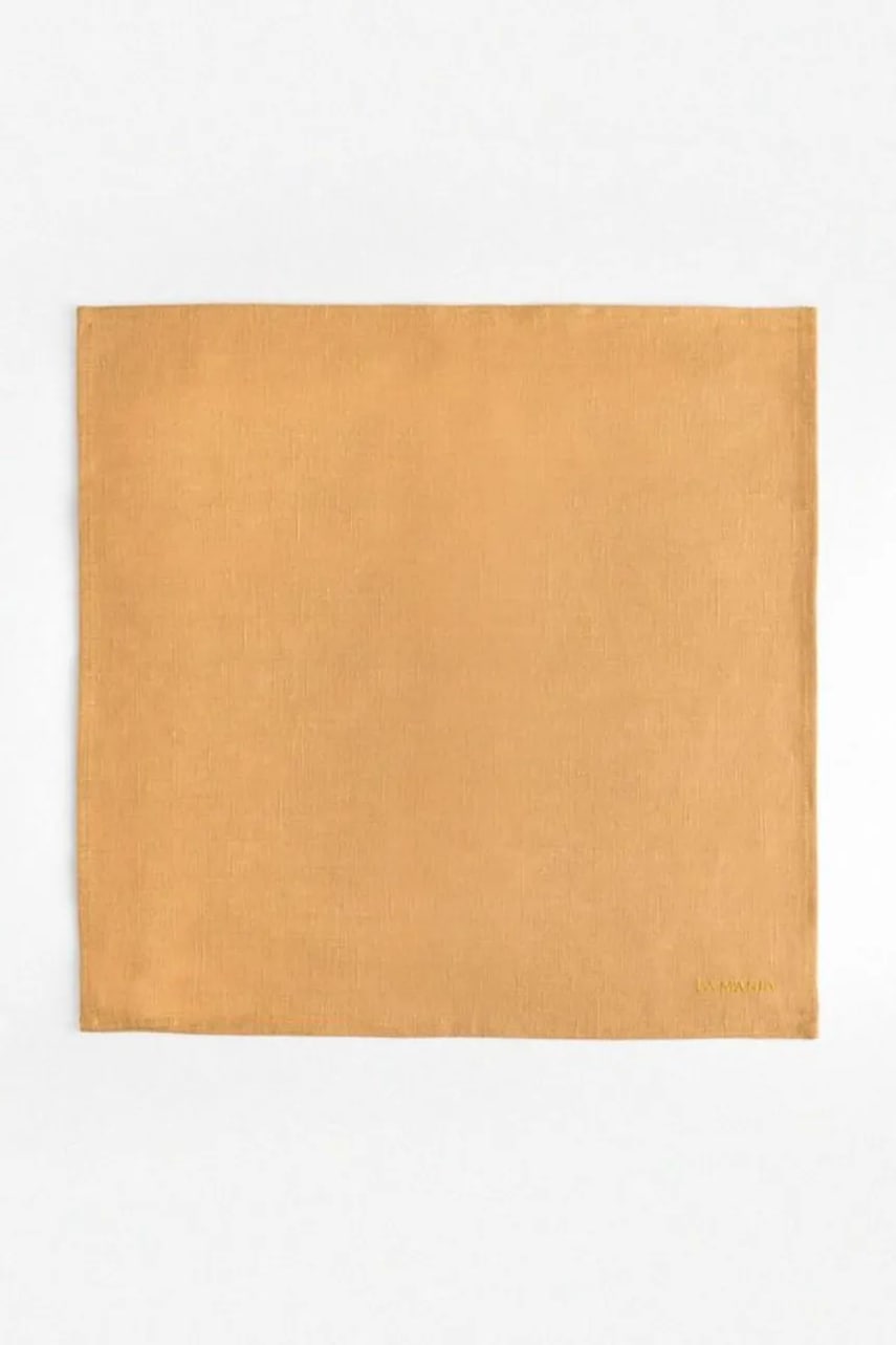 La Mania set ubrusa od lana 2-pack 44 x 44 cm