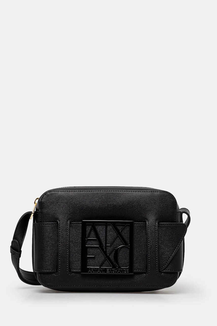 Armani Exchange poseta culoarea negru