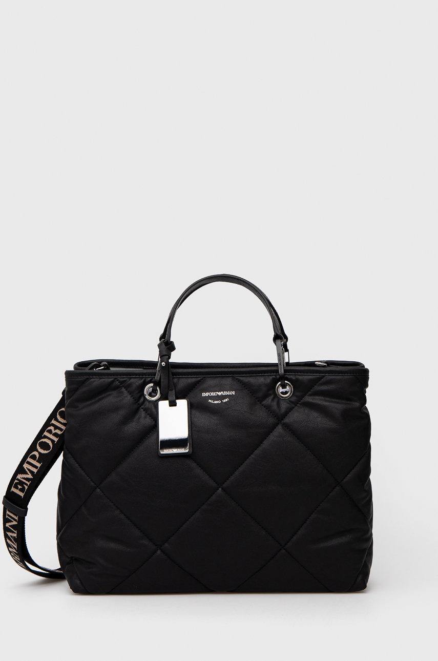 

Чанта Emporio Armani в черно, Черен