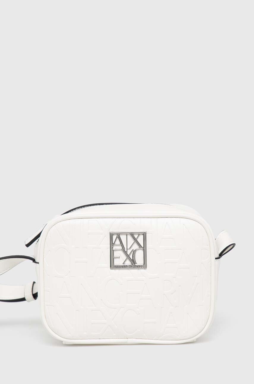 Armani Exchange poseta culoarea alb