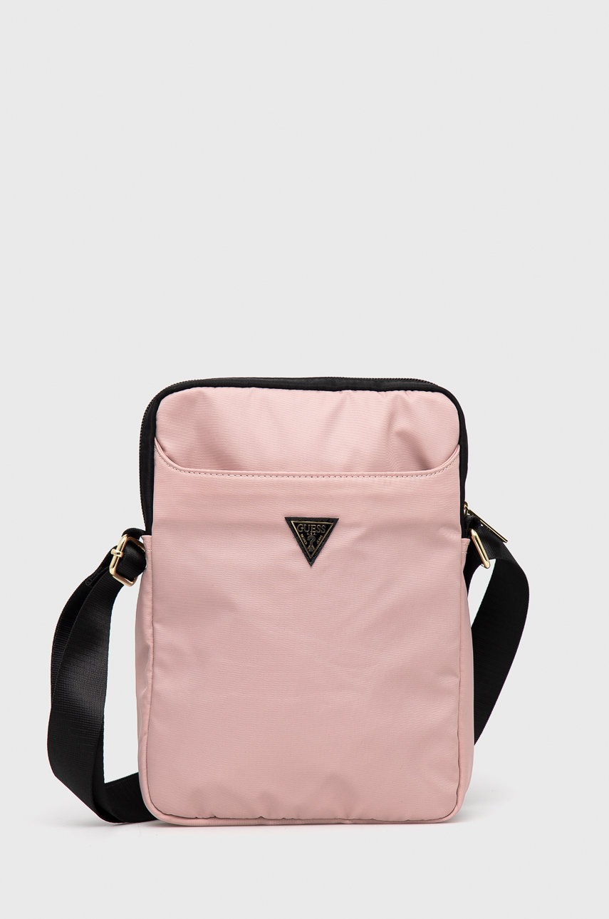 

Чанта Guess в розово, Розов